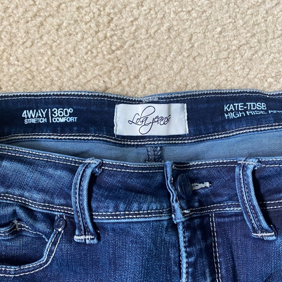 lola Denim - Lola Jeans.  Kate. High rise ankle.